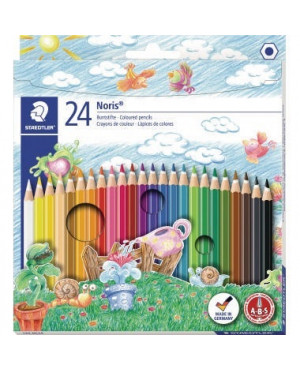 STAEDTLER Farbstift Noris Club 144 NC24 sortiert 24 St./Pack.