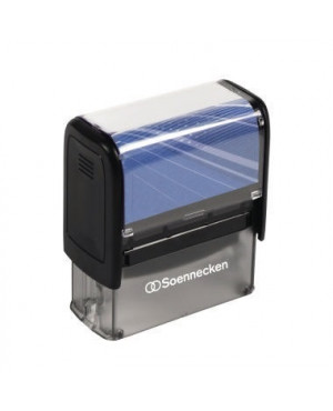 Soennecken Textstempel 3841 6Zeilen mit Sichtfenster 58x22mm