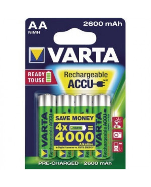 Varta Akku Ready2Use 5716101404 AA Mignon HR6 2.600mAh 4 St./Pack.