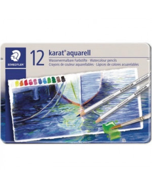 STAEDTLER Farbstift karat aquarell 125 M12 sortiert 12 St./Pack.