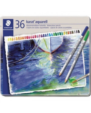 STAEDTLER Farbstift karat aquarell 125 M36 sortiert 36 St./Pack.