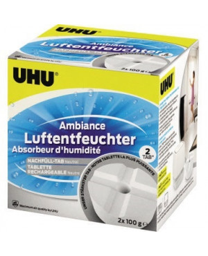 UHU Luftentfeuchter Tabs Air Max Ambiance 50505 2x100g neutral