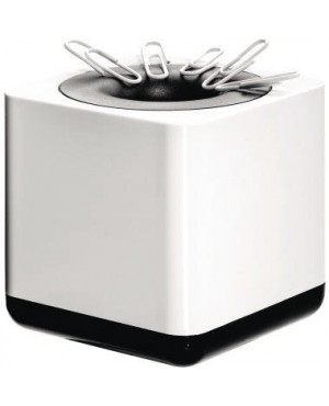 HAN Klammerspender i-Line 17652-32 70x70x70mm magnetisch weiß