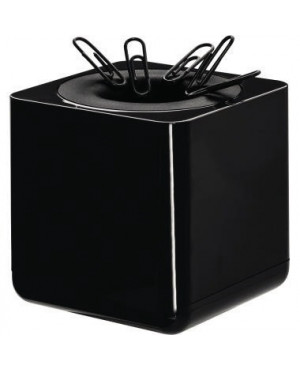 HAN Klammerspender i-Line 17652-13 70x70x70mm magnetisch schwarz