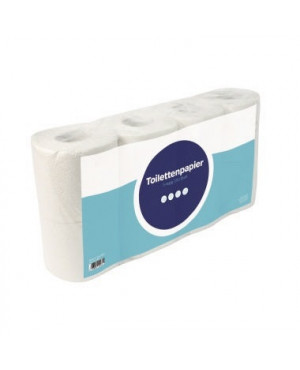 Toilettenpapier 1005 3lagig 250Bl. hochweiß 8 St./Pack.