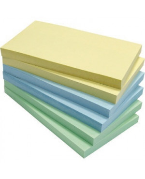 Soennecken Haftnotiz 5834 Recycling 125x75mm 100Blatt sort. 6 St./Pack.