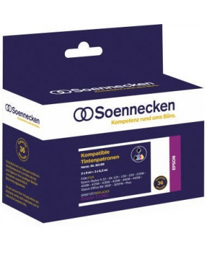 Soennecken Tintenpatrone 82199 wie Epson C13T128540 5 St./Pack.