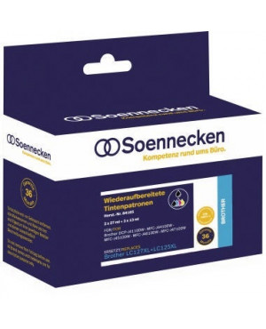 Soennecken Tintenpatrone 84165 wie LC127XLVALBPDR sw/c/m/y 5 St./Pack.