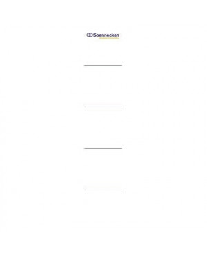 Soennecken Einsteckrückenschild 3371 schmal/kurz weiß 10 St./Pack.