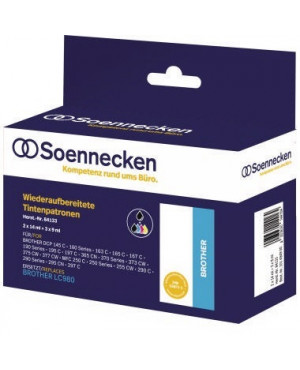 Soennecken Tintenpatrone 84133 Gr.1521 wie LC980 5 St./Pack.
