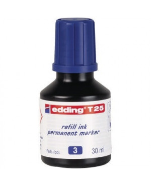 edding Nachfülltusche T 25 4-T25003 30ml geruchsarme Tusche blau