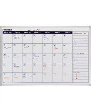 Franken Monatsplaner X-tra Line VO-7 90x60cm 1Monat weiß