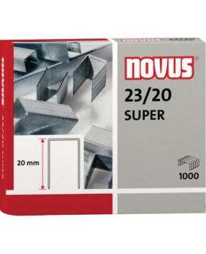 NOVUS Heftklammer 23/20 042-0240 verzinkt 1.000 St./Pack.