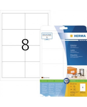 HERMA Etikett Premium 4359 97x67,7mm weiß 200 St./Pack.