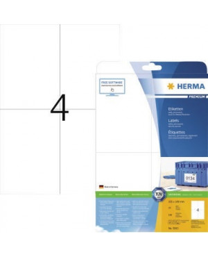 HERMA Etikett PREMIUM 5063 105x148mm weiß 100 St./Pack.