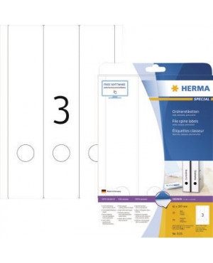 HERMA Ordneretikett 5135 lang/breit sk ws 75 St./Pack.