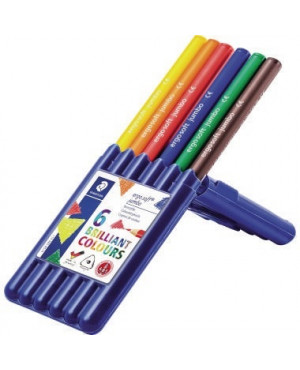 STAEDTLER Farbstift ergo soft Jumbo 158 SB6 sortiert 6 St./Pack.