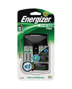 Energizer Akkuladegerät Pro Charger E300696600 +4x2400mAh