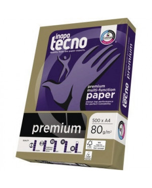 Inapa Tecno Kopierpapier premium 526108010001 DIN A4 500 Bl./Pack.
