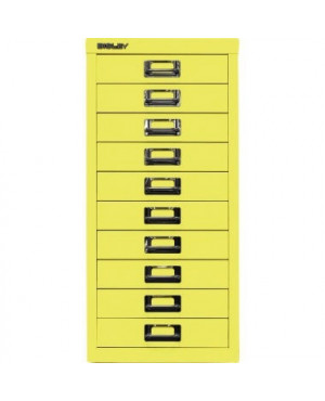 Bisley Schubladenschrank L2910641 10Schubfächer gelb