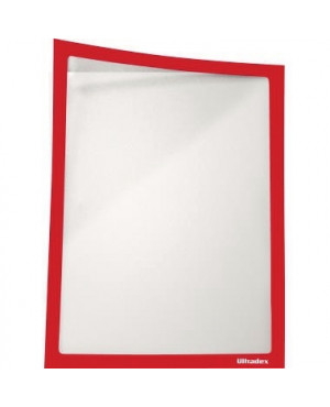 Ultradex Infotasche 889005 magnetisch DIN A4 rot 5 St./Pack
