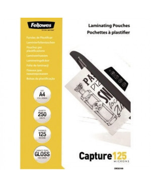 Fellowes Laminierfolie Capture 125 5314903 DIN A4 tr 250 St./Pack.