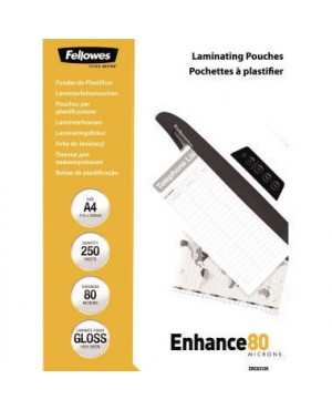 Fellowes Laminierfolie Enhance 80 5312903 DIN A4 tr 250 St./Pack.