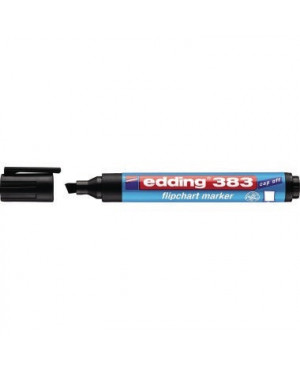edding Flipchartmarker 383 4-383001 1-5mm Keilspitze schwarz