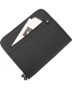 Alassio Schreibmappe MILANO 30042 36x29x5cm Lederimitat schwarz