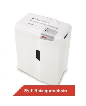 HSM Aktenvernichter Shredstar X6 pro 1046111 2x15mm weiß