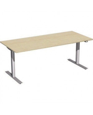 Geramöbel Elektro-Hubtisch S-08A1808-AS 1800x800x680cm ah/si