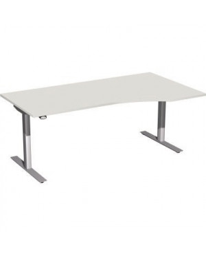 Geramöbel Elektro-Hubtisch S-08A1811-WS 180x100x68cm ws/si