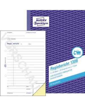 Avery Zweckform Regibericht 1306 DIN A5 2x50Blatt