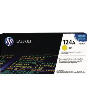 HP Toner Q6002A 124A 2.000Seiten gelb