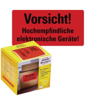 Avery Zweckform Warnetikett 7213 elektronische Geräte 200 St./Pack.