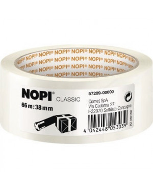 NOPI Packband 57209-00000-02 38mmx66m transparent