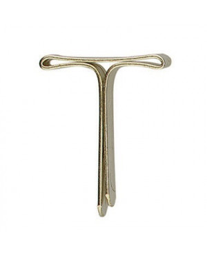 ALCO Musterbeutelklammer 590/41 10x16mm messing 100 St./Pack.