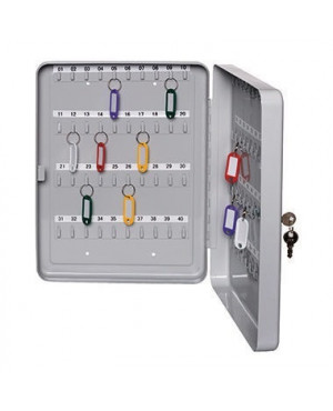 ALCO Schlüsselschrank 892 16x20x8cm für 40Schlüssel lichtgrau