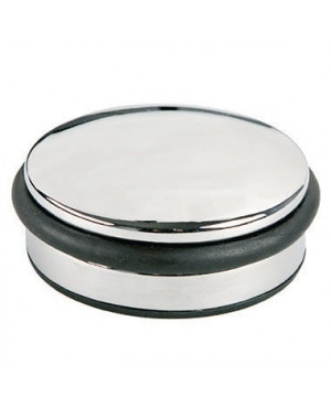 ALCO Türstopper 2850 10x4cm 1300g Metall/Gummi chrom