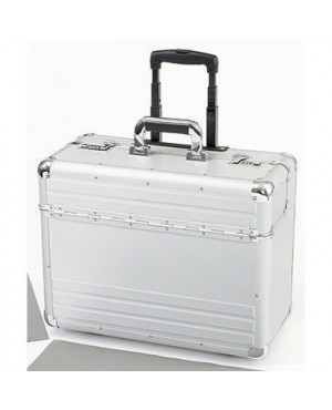 ALUMAXX Pilotenkoffer OMEGA 45122 48x37x23cm Aluminium silber