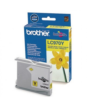 Brother Tintenpatrone LC970Y 300Seiten gelb