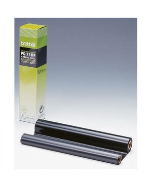 Brother Thermotransferrolle PC71RF 144Seiten schwarz