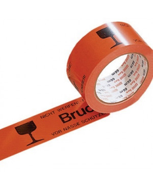 Signalklebeband Bruchgefahr 50mmx66m orange
