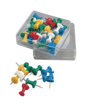 Soennecken Pinnwandnadel 1080 10mm farbig sortiert 20 St./Pack.