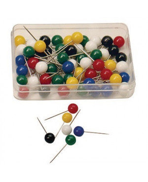 Soennecken Markierungsnadel 1112 6x15mm farbig sortiert 50 St./Pack.