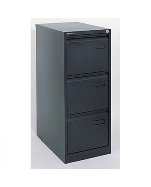 Bisley Hängeregistraturschrank Light IPCCA13633 1bahnig 3Schübe sw