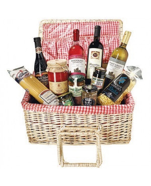 Präsentkorb Casetta Deliciosa 12teilig bestückt