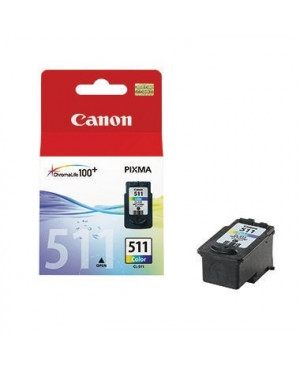 Canon Tintenpatrone CL511 2972B001 244Seiten 9ml c/m/y