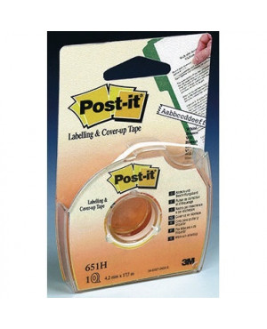 Post-it Korrekturband 651H 4,2mmx17,7m 1zeilig weiß