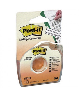 Post-it Korrekturband 652H 8,4mmx17,7m 2zeilig weiß